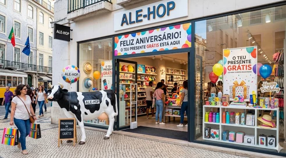 Presente de Aniversário ALE-HOP